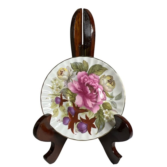 House of Global Art Floral Saucer - Picture 1 of 3